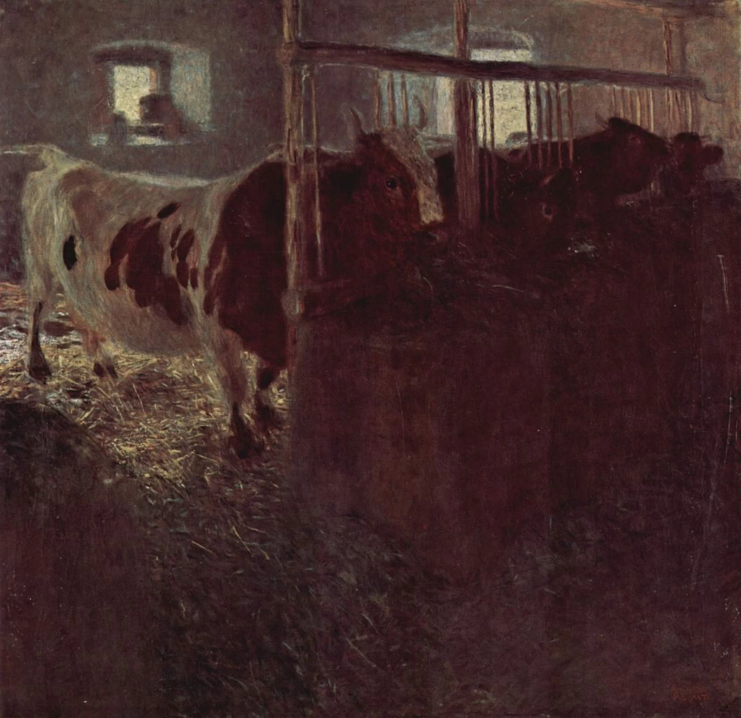 Nella stalla, 1900 - Lentos Kunstmuseum Linz